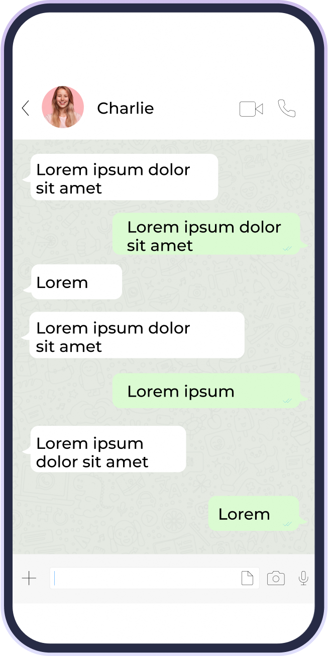 Lépj kapcsolatba egy influencerrel, alkotóval vagy szakértővel SMS-ben, WhatsAppon vagy Telegramon a LiviTalkon keresztül