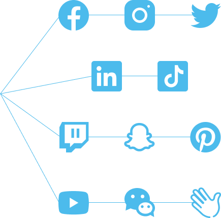 Tutti i tuoi social network sono collegati a LiviTalk